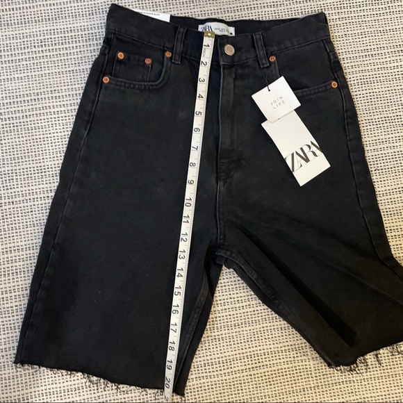 ZARA ZW PREMIUM THE ‘90S BERMUDA SHORTS - Picture 13 of 15